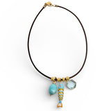 Fish Charm Necklace | 17"