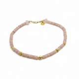 Opal w/ Vermeil Beads Choker | 15"