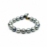 The Classic Tahitian Pearl Bracelet | Dark Brown | 7.5"