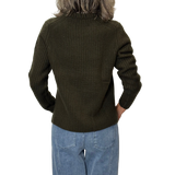 UN - Wool Cashmere Sweater | Kaki