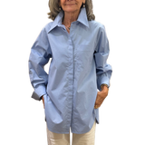 MMJ - Cotton Button Down | Bleu