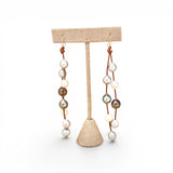 Tahitian and Akoya Pearl Earrings