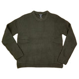 UN - Wool Cashmere Sweater | Kaki