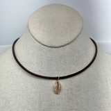 Diamond Shell Choker | 16"