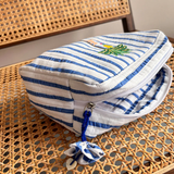 NM - Cosmetic Pouch | Blue Palm