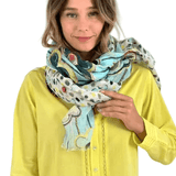 SP - Anne Scarf | Aqua