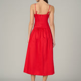 JJ - The Mara Maxi Dress | Red