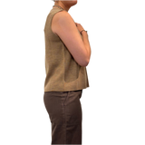 EF - V-Neck Vest | Biscuit