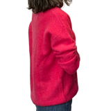 UN - Alpaca V-Neck Sweater | Fuschia