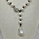Diamond Clasp Princess Necklace | 36"