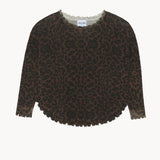 KT - Melah Leopard Sweater | Marron