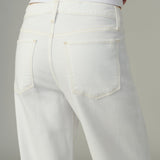 JJ - The Lou Lou Low Rise Wide Leg | Petite | White