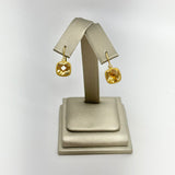 Citrine & Gold Earrings