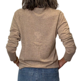 UN - Cashmere Silk Cardigan | Taupe