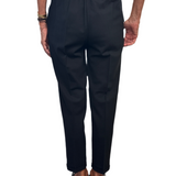 RO - Wool Pull-On Pants | Black
