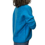 UN - Alpaca V-Neck Sweater | Turquoise