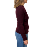 KT - Bibi Sweater | Bordeaux
