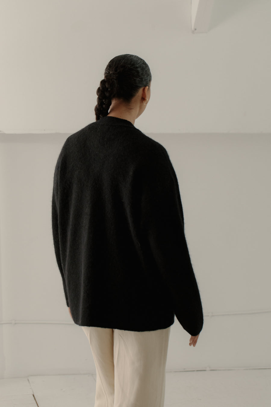 BK - Alpaca Harvest Cardigan | Black