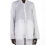 EC - Ranea Shirt Jacket | White