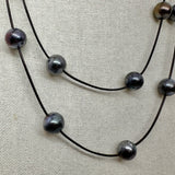 Edison Pearl Sautoir Necklace | 45"