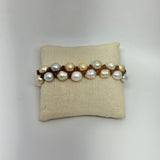 South Sea Pearls Macramé Style Bracelet | 7-8"