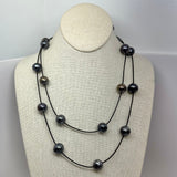 Edison Pearl Sautoir Necklace | 45"