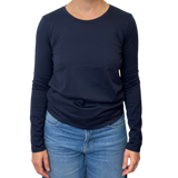 UN - 100% Cotton T-Shirt | Long Sleeve | Marine