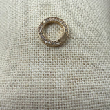 Gold Pave Diamond Enhancer Ring