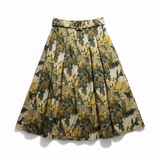 SS - Etre Magnolia Skirt | Khaki Yellow