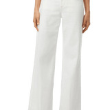 JJ - The Lou Lou Low Rise Wide Leg | White