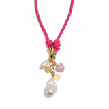 Pearl Drop on Neon Pink Chord