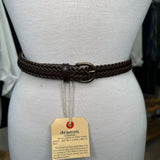 DD - Braided Belt | Dark Brown