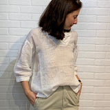 TT - Linen Shirt | White