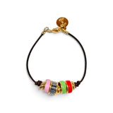 Enamel Bead Bracelet | Multi