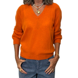UN - 100% Cashmere Jumper | Orange