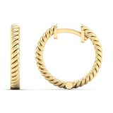 14K HOOP EARRING ER-2337