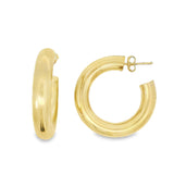 14K HOOP EARRING ER-2715