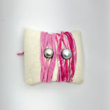Tahitian Pearl on Ribbon Bracelet