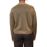EF - Crew Neck Sweater | Biscuit