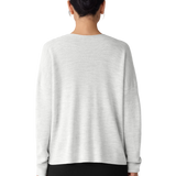 EF - Crew Neck Sweater | Sea Salt