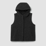 EF - Hooded Vest | Charcoal