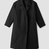 EF - Padded Trench Coat | Black