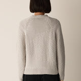 EF - Cord Crew Neck Top | Plaster
