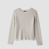 EF - Merino Crew Neck Top | Plaster