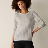 EF - Merino Crew Neck Top | Plaster