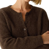 EF - Crew Neck Cardigan | Hazelwood