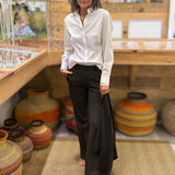CA - Francoise Cropped | Espresso Powder