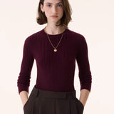 KT - Bibi Sweater | Bordeaux