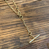 Yellow Gold Link Chain Choker
