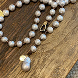 Faux Princess Edison Pearls Necklace